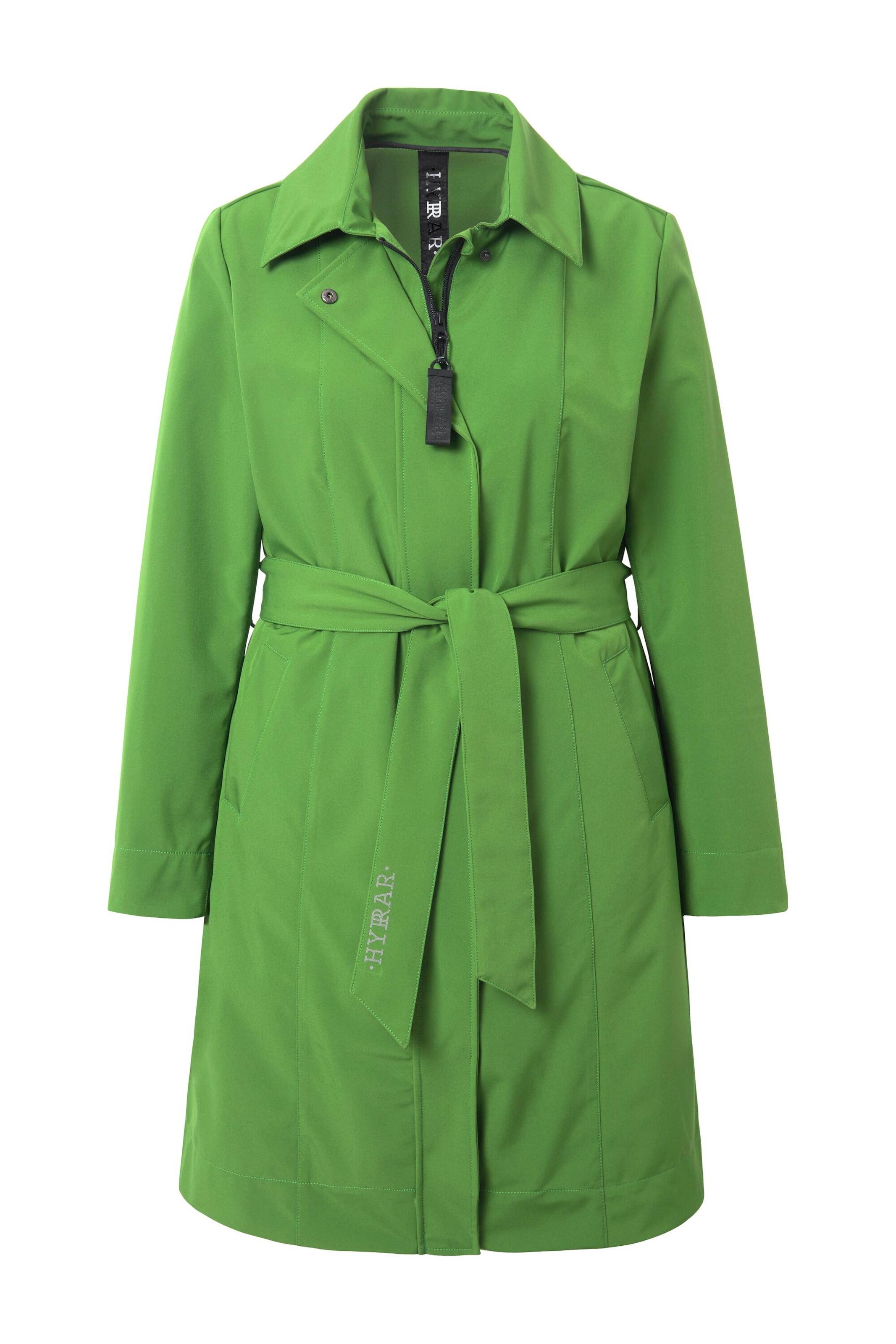 Ulla Popken Tussenmantel in Groen: voorkant