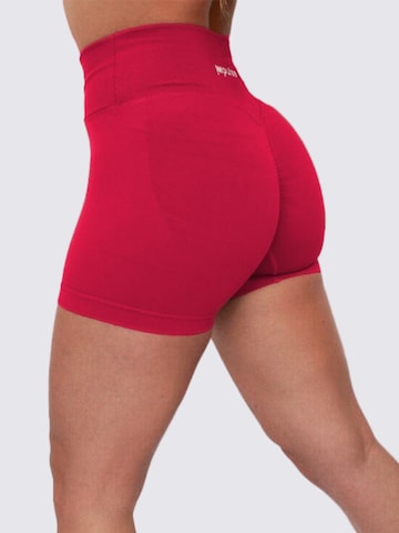 Impulse Fitwear Skinny Sports trousers 'Elevate' in Red