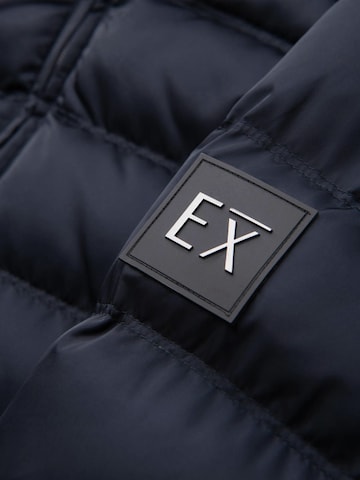 Ombre Winterjas in Blauw