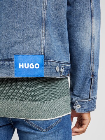 HUGO Tussenjas in Blauw