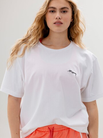 Hey Honey - Camiseta talla grande 'Dream' en blanco