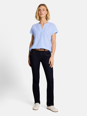 Chemisier TOM TAILOR en bleu