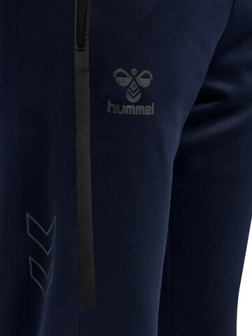 Hummel Slimfit Sportsbukser i blå