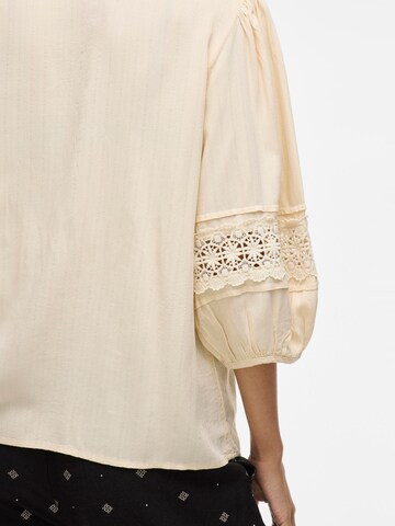 Chemisier 'SILJE' VILA en beige