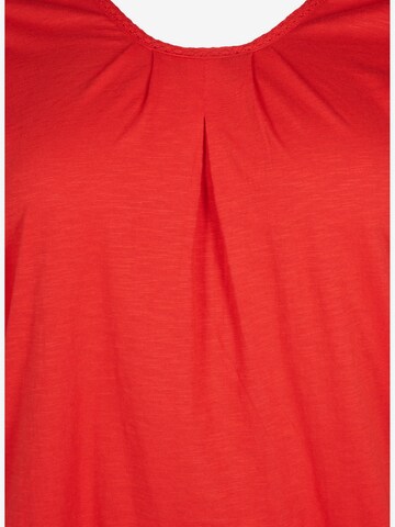Bluză 'MLoa' de la Zizzi pe roșu