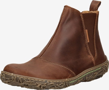 Bottines EL NATURALISTA en marron : devant