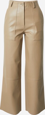 Deadwood - Loosefit Pantalón 'Presley' en beige: frente