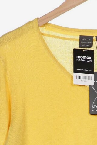 Adagio Sweater & Cardigan in XL in Yellow