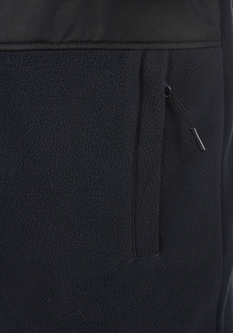 INDICODE JEANS Fleece jas 'Birch' in Blauw