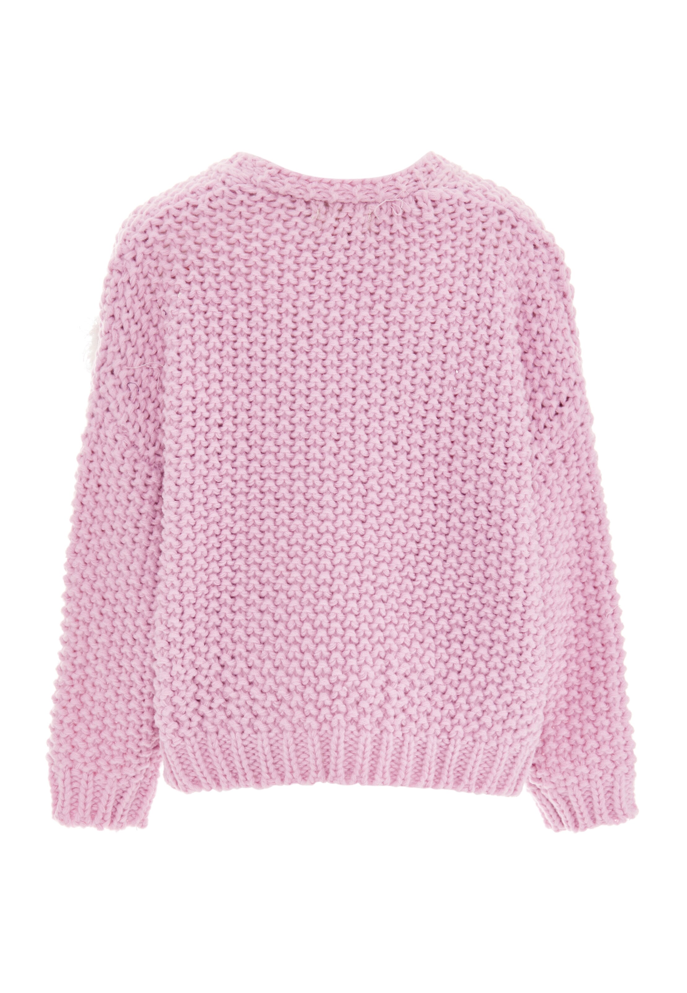 ebeeza Вязаная кофта в Ярко-розовый