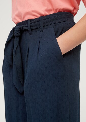s.Oliver Flared Broek in Blauw