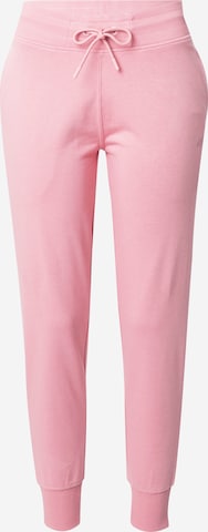 4F - Tapered Pantalón deportivo 'CAS' en rosa: frente