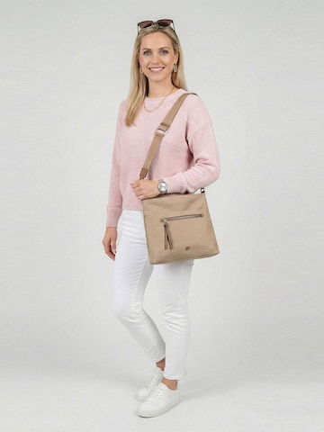 Borsa a tracolla 'Destiney' di Suri Frey in grigio: frontale