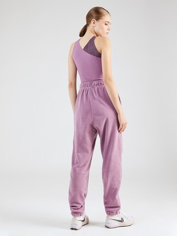 NIKE Tapered Sports trousers 'ONE' in Purple