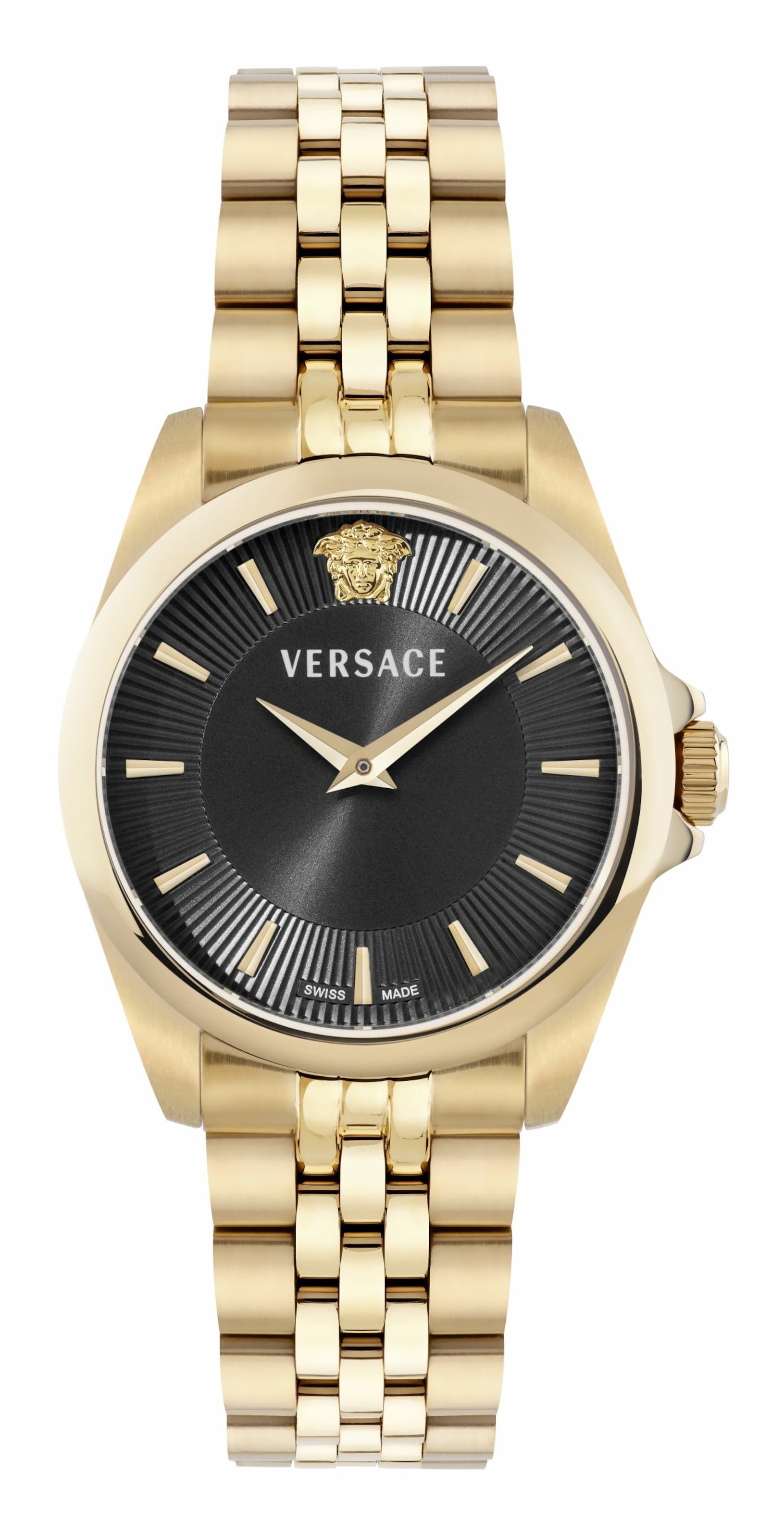 VERSACE Uhr 'Vekta0726' in Gold: Vorderseite