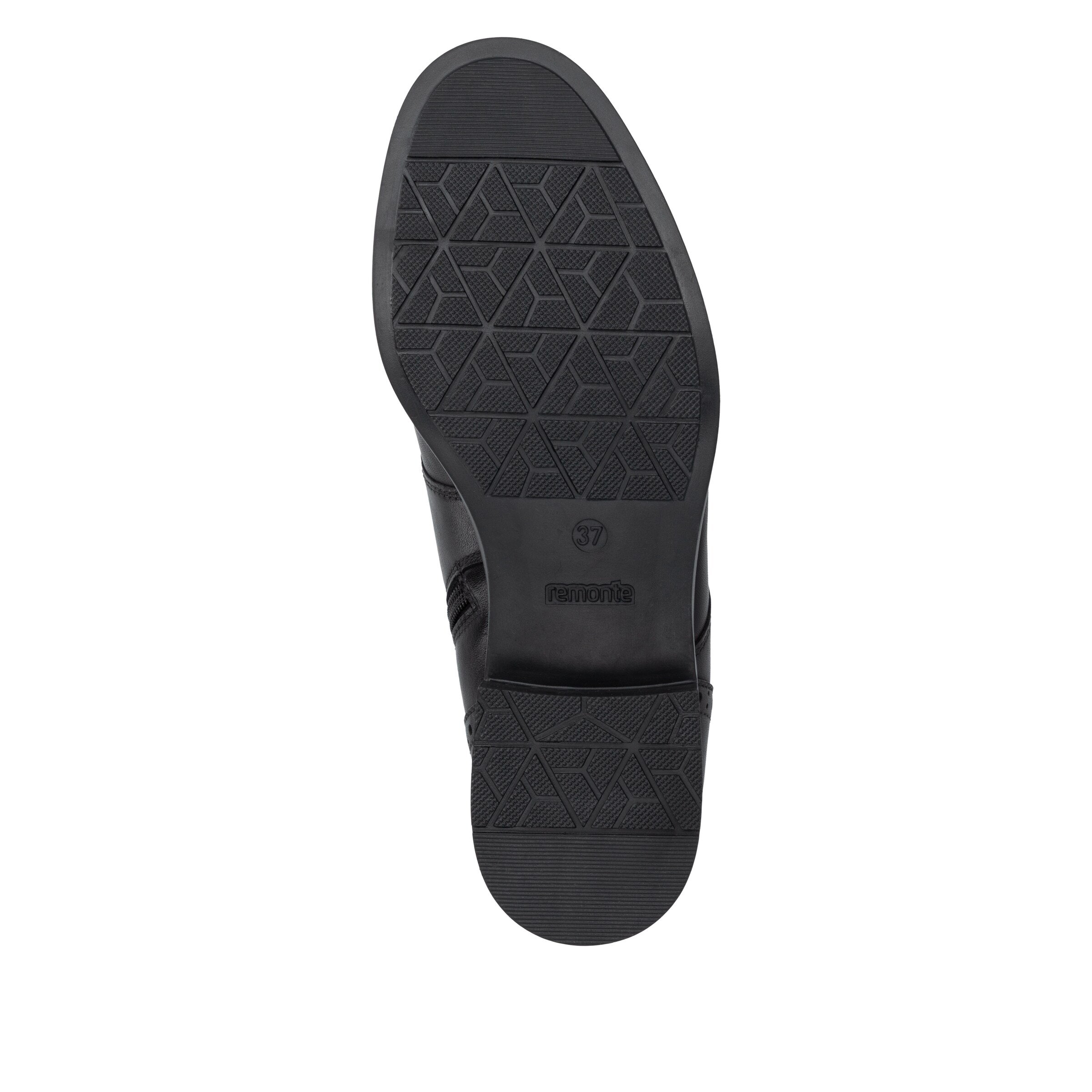 REMONTE Lace-Up Ankle Boots in Black