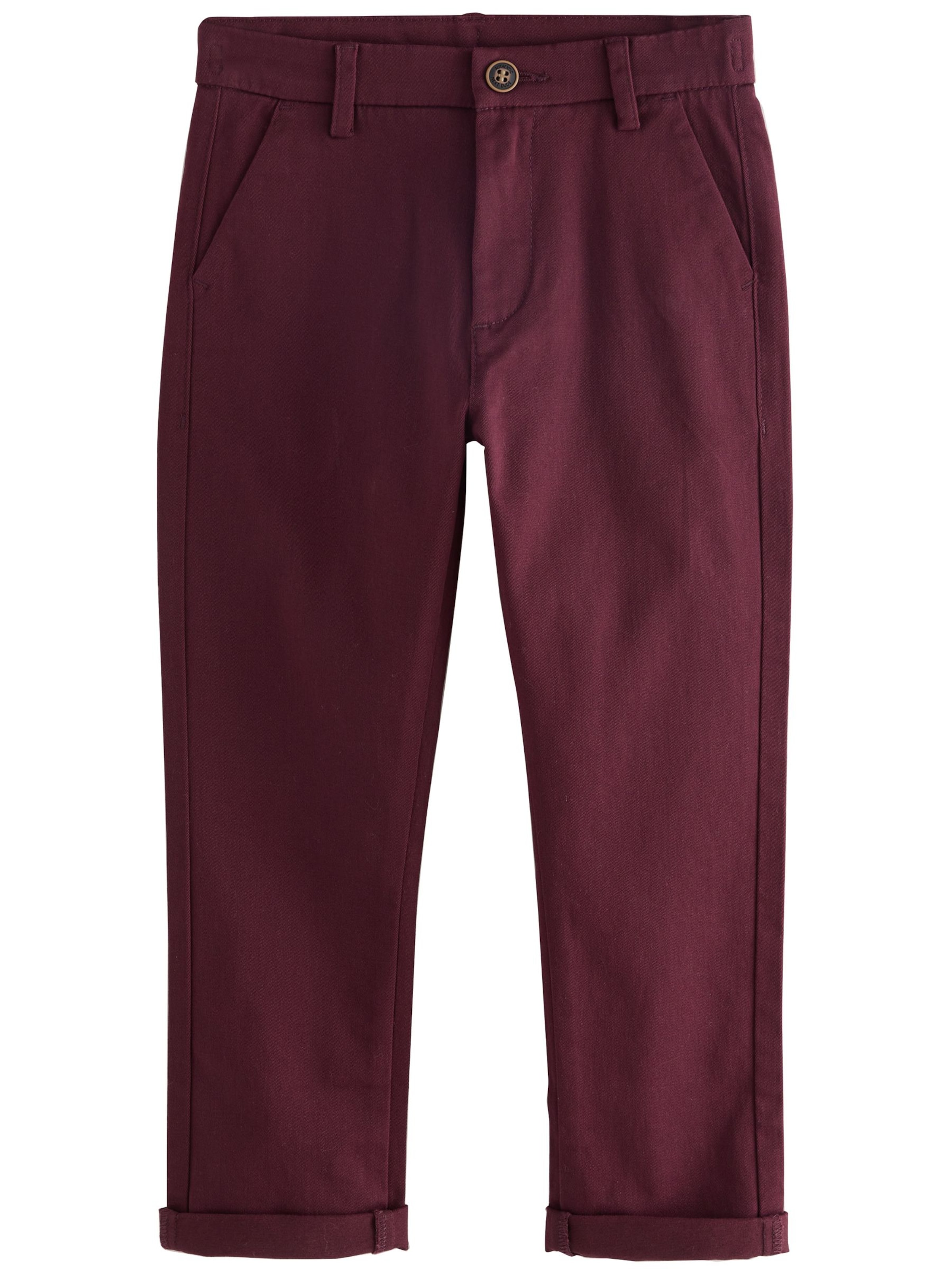 Next Regular Панталон в червено: отпред