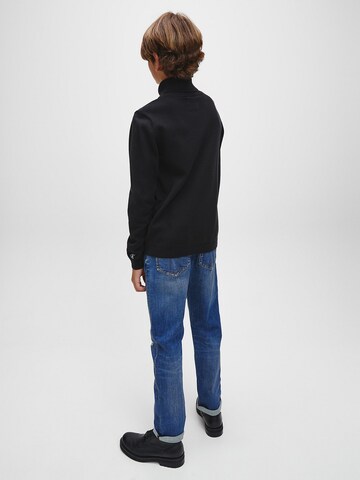 Calvin Klein Jeans tavaline Kampsun, värv must