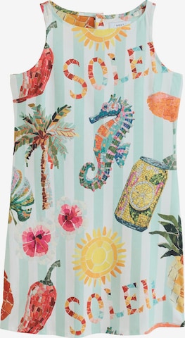 Next - Vestido de verano en verde: frente