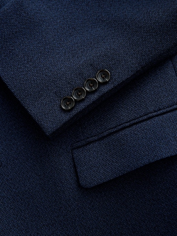 Coupe regular Veste de costume Next en bleu
