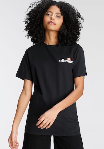 Maglietta di ELLESSE in nero: frontale