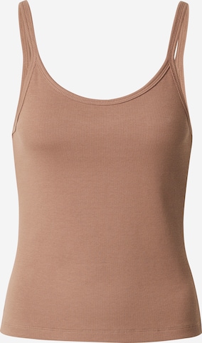 EDITED - Top 'Nina' en marrón: frente