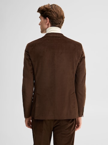 STRELLSON Slim fit Business-colbert in Bruin