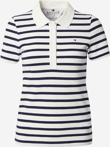 TOMMY HILFIGER T-shirt i blå: framsida