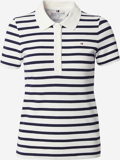 TOMMY HILFIGER T-shirt en bleu marine / blanc, Vue avec produit