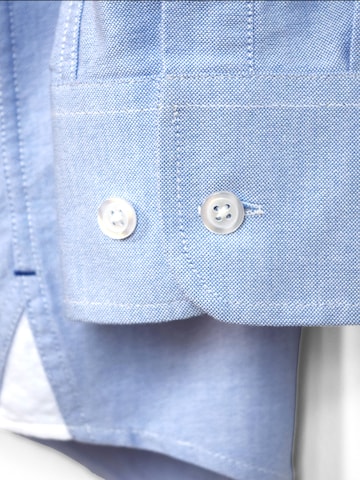 Coupe regular Chemise Mr Main Man en bleu