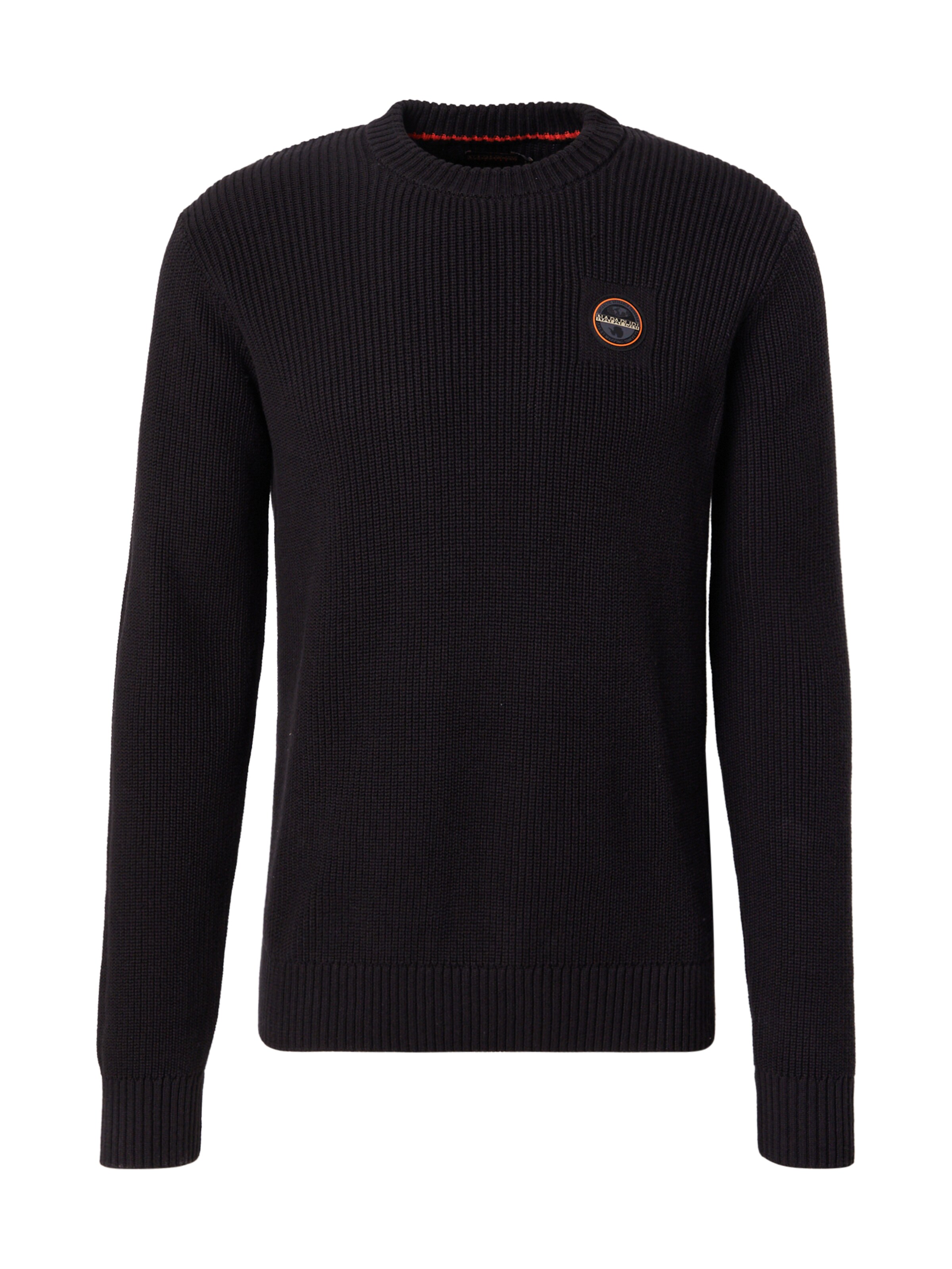 NAPAPIJRI Pullover 'D-Prado' in Schwarz: Vorderseite