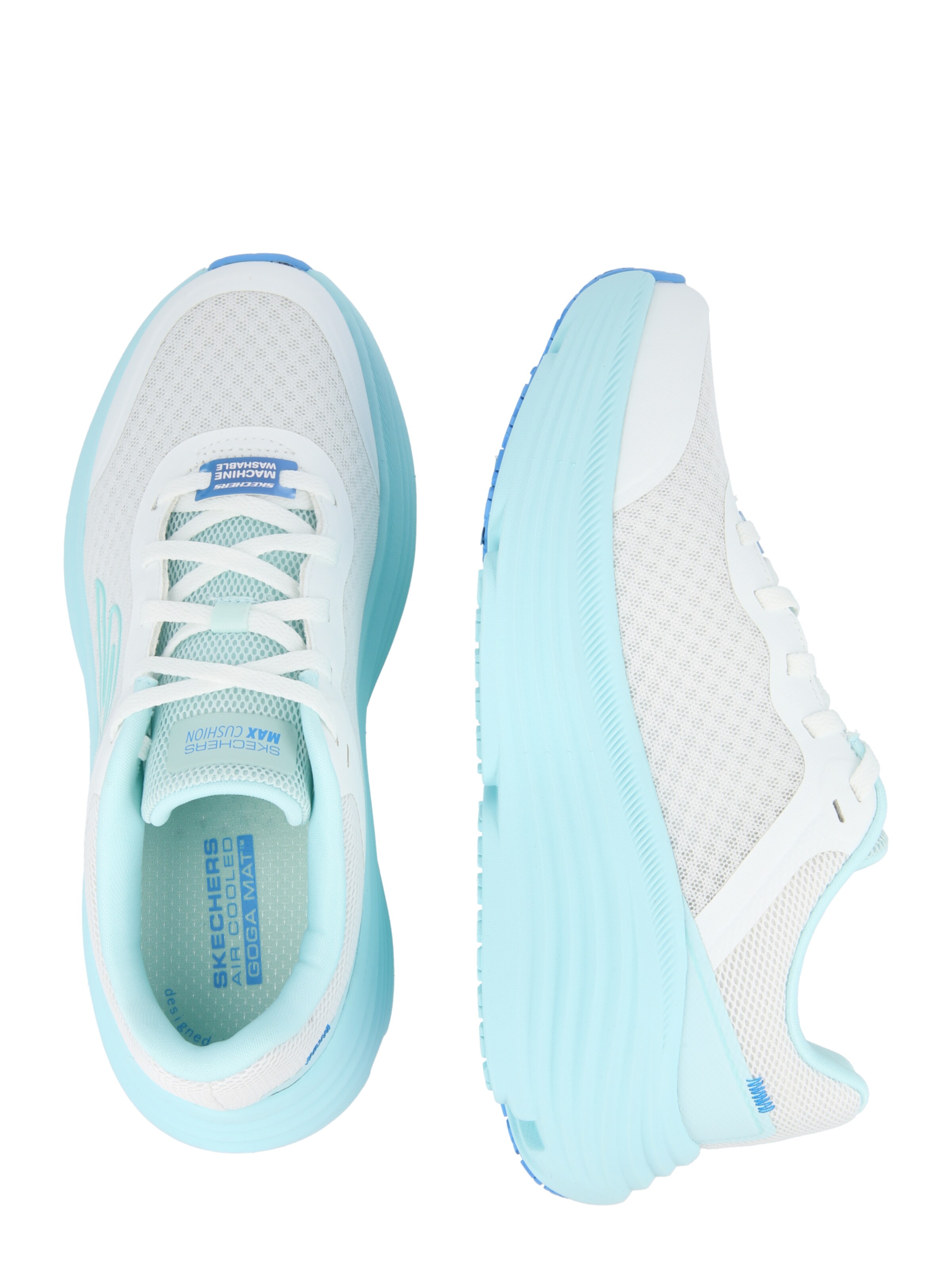 SKECHERS Loopschoen 'MAX CUSHIONING ENDEAVOUR' in Wit