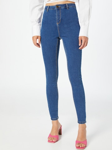 Dorothy Perkins Skinny Jeans in Blue: front