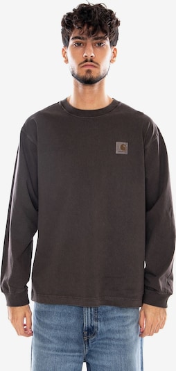 Carhartt WIP Shirt 'L/S VISTA T-SHIRT TOBACCO GARMENT DYED' in S in Brown, Item view