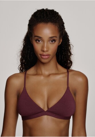 Triangolo Reggiseno 'The Everyday' di OH APRIL in lilla: frontale