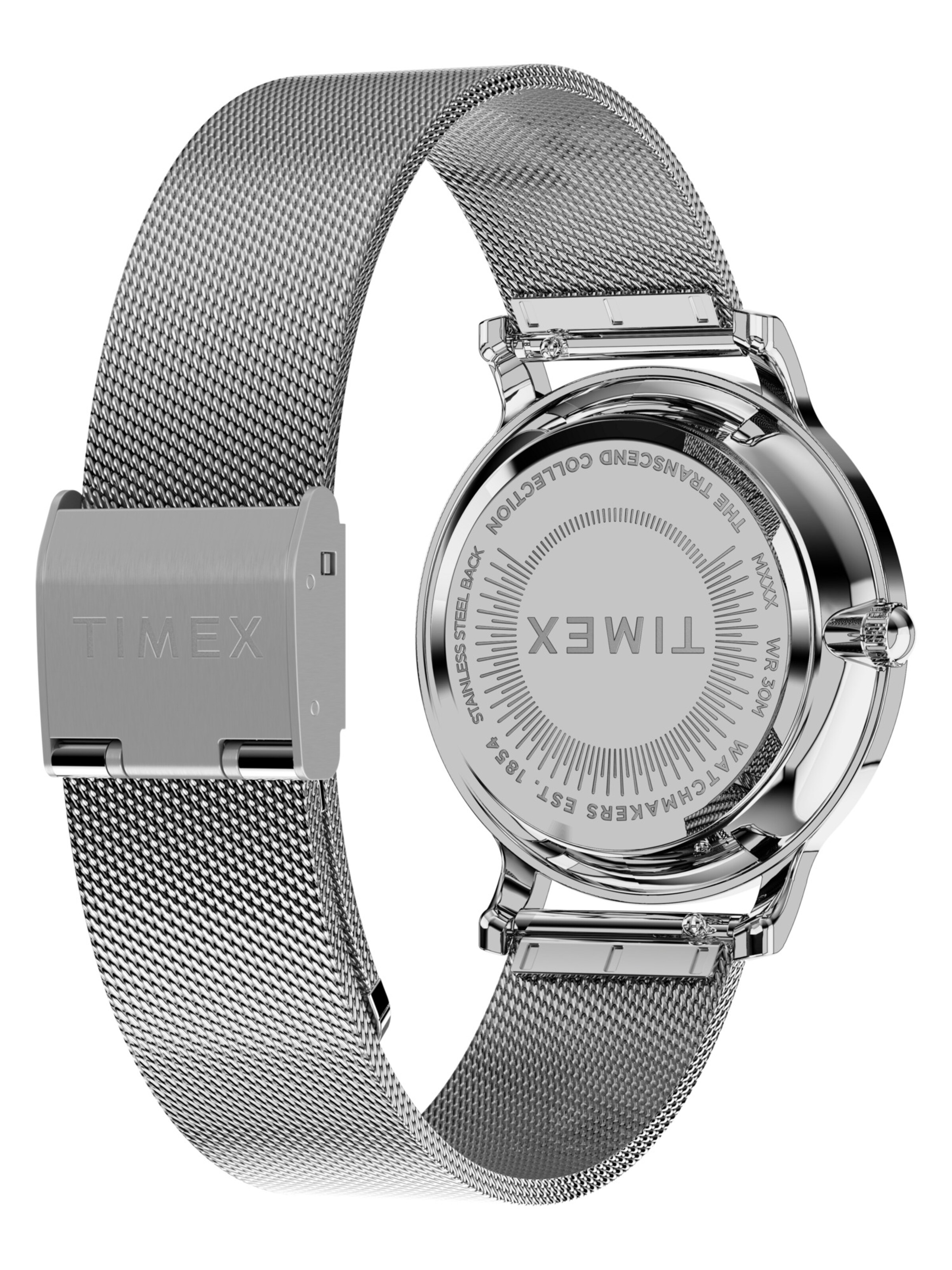 TIMEX Analogt ur 'Transcend™' i sølv