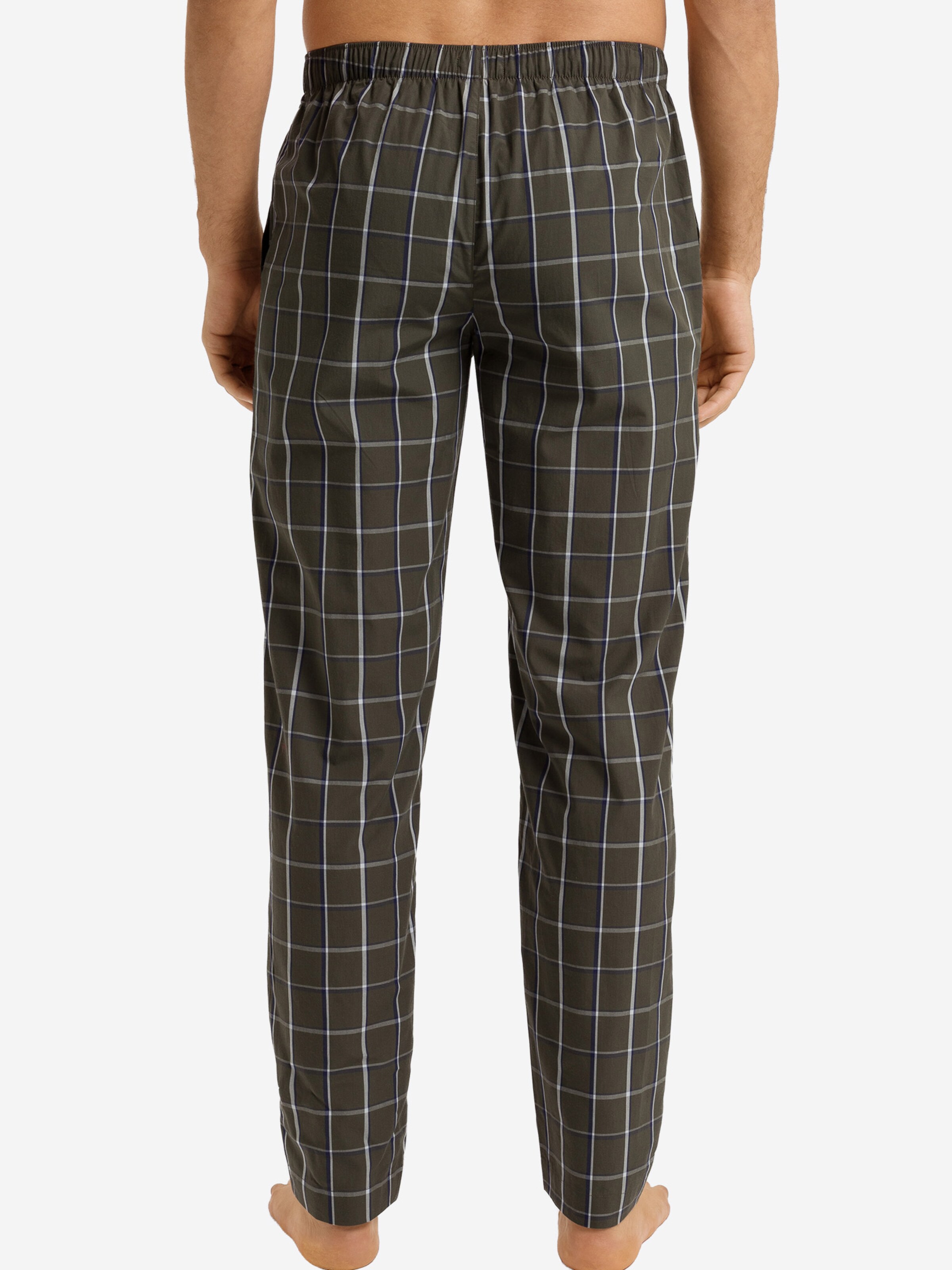 Hanro Pajama Pants ' Night & Day ' in Brown