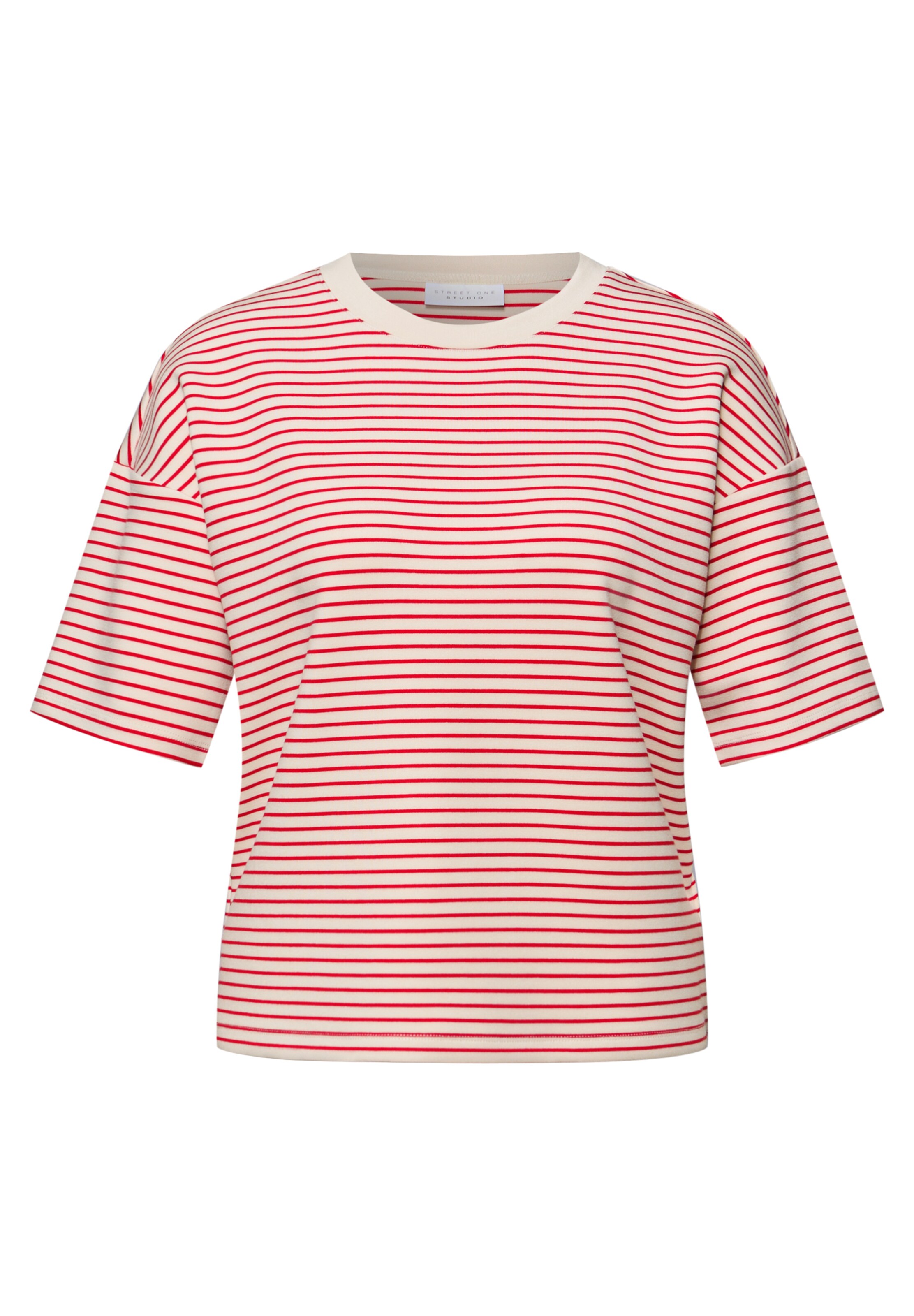 Street One Studio Shirt in Cream / Red, Item view