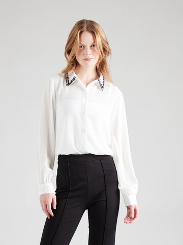 JDY Bluse 'JDYAYA' in Weiß: Vorderseite
