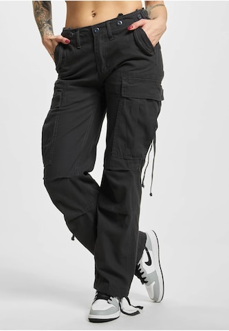 Brandit Regular Карго панталон в сиво: отпред