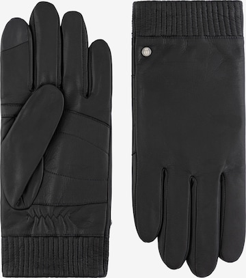 Roeckl Vingerhandschoenen 'Steinfort' in Zwart: voorkant