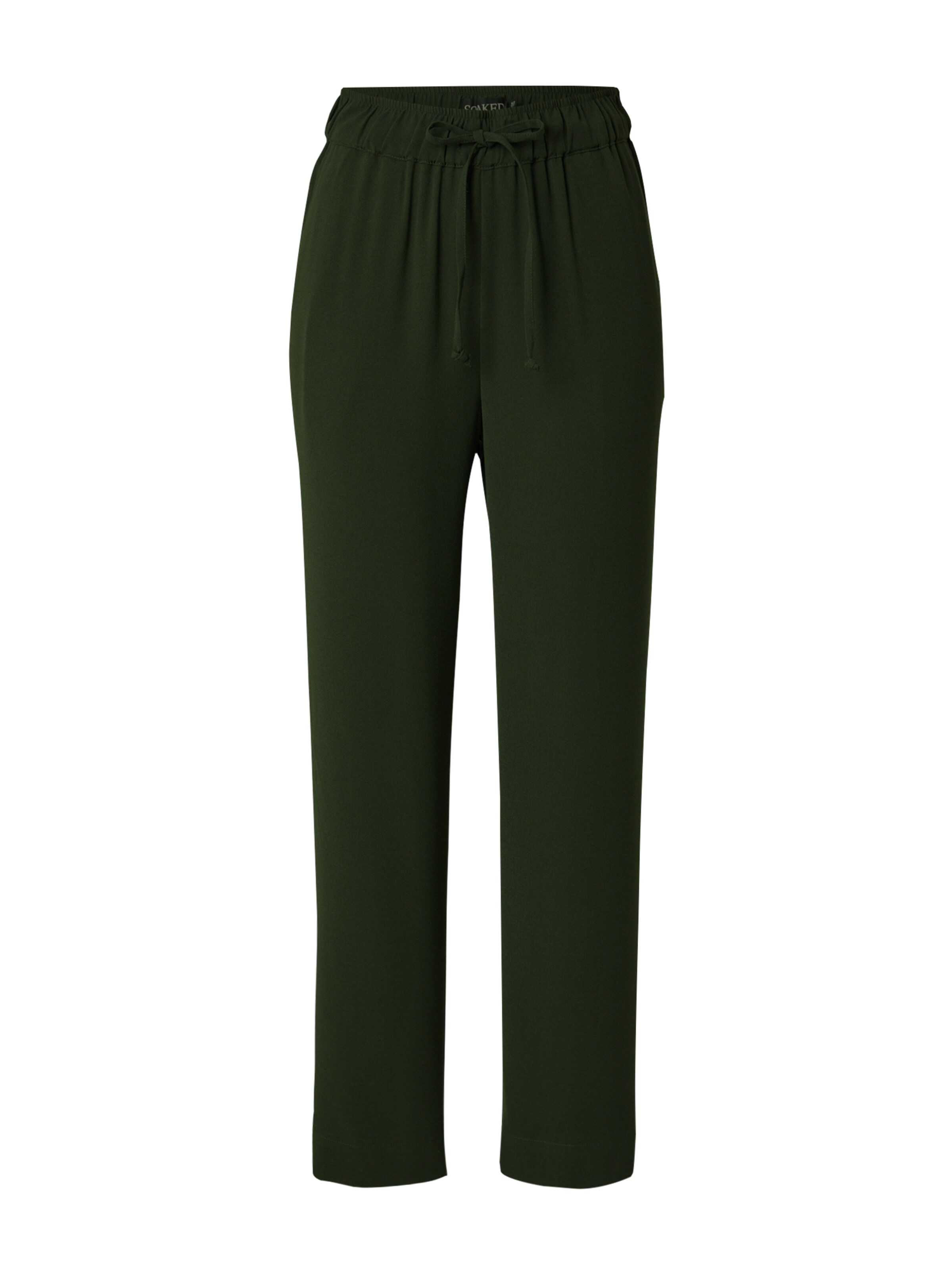 SOAKED IN LUXURY Regular Pants 'Shirley' in Green: front
