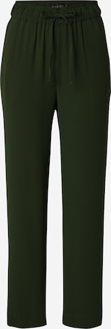 Effilé Pantalon 'Shirley' SOAKED IN LUXURY en vert : devant