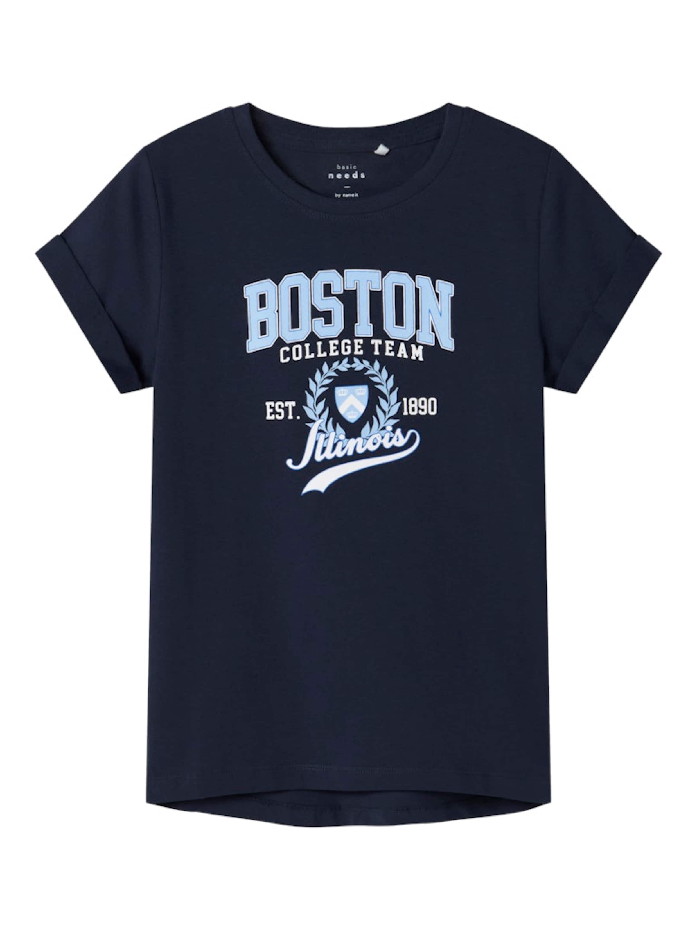 Tricou 'NKFVix' de la NAME IT pe albastru: față