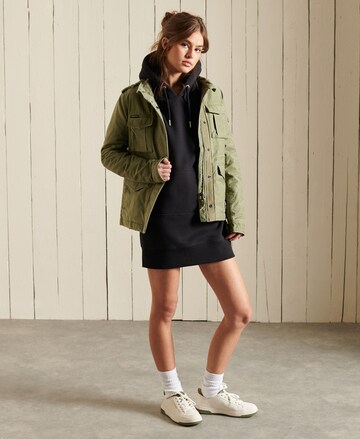 Superdry Oversized jurk in Zwart