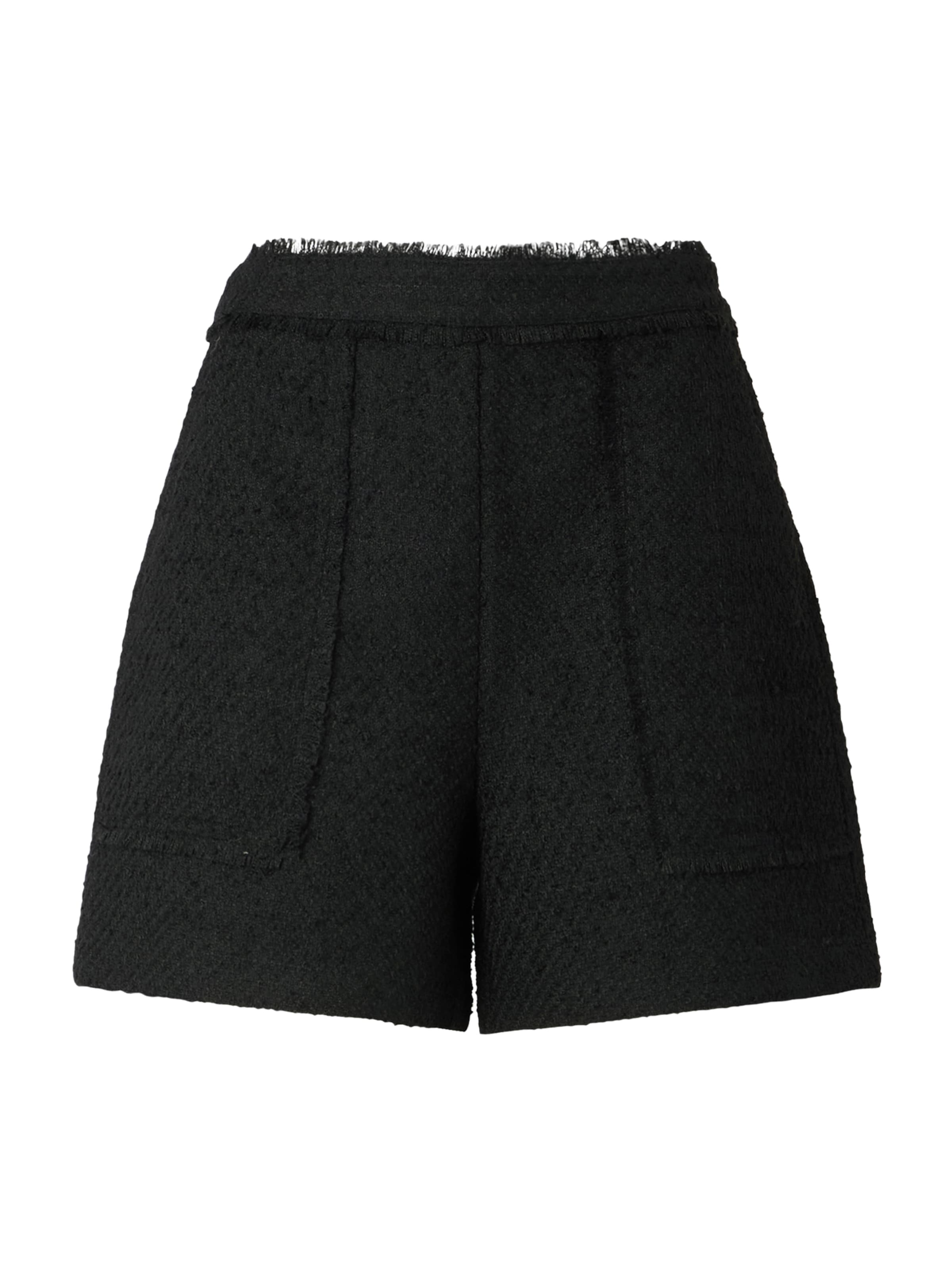 VILA Regular Pants 'VIBLANCA' in Black: front