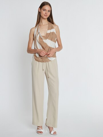Ana Alcazar Top ' Rasty ' in Beige