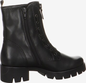 GABOR Lace-Up Ankle Boots in Black