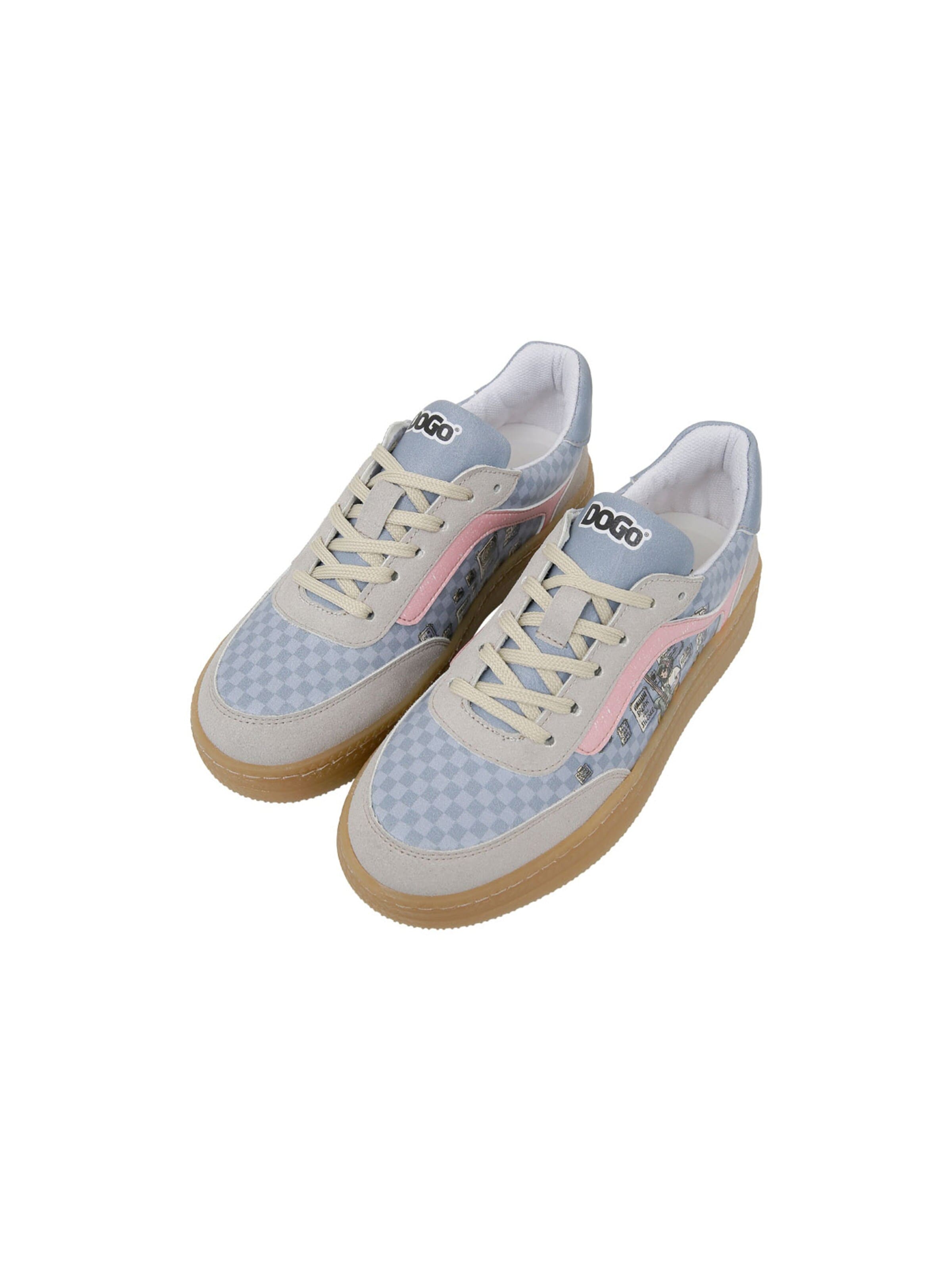DOGO Sneakers 'DOGO Monet Sneaker - Break the Silence' in Blue