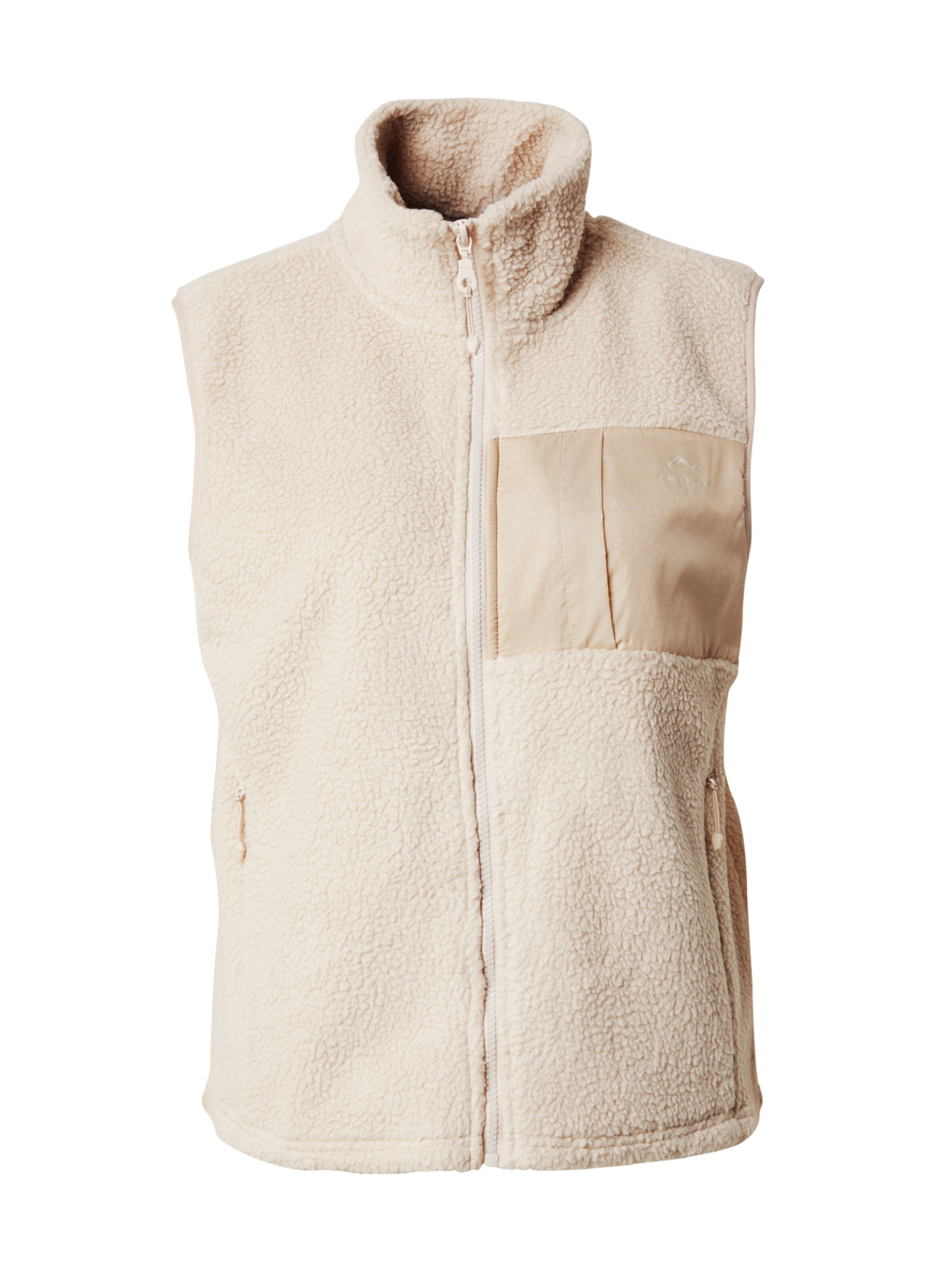 ONLY PLAY Sportbodywarmer in Grijs: voorkant